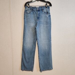 No Boundaries Wide Leg Elastic Waistband Jeans Size Small